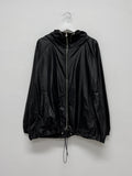 Glossy Two-Way Oversized Fit Jumper