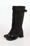 Two-way flip-flop long boots