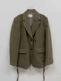 [Setup Available/Three-Piece] Mog Wool Robe Jacket
