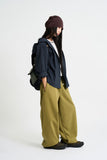 Lumi belted over jogger pants