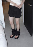CARGO WRAP SKIRT PANTS