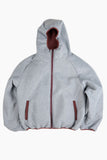 Season reversible fleece hood jumper