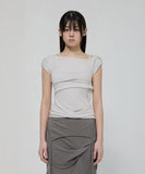 Layered Bustier T-Shirt