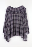 Check layered skirt