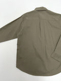 [Unisex] Solid Cotton Overfit Shirt