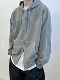 Unisex Pigment 2-Way Hood Zip-Up