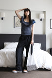 Bell frill cap sleeveless