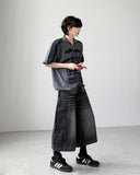 Assemble Collar Knit Zip-up
