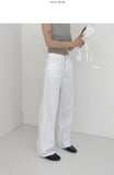 315 Cotton Semi Wide Pants