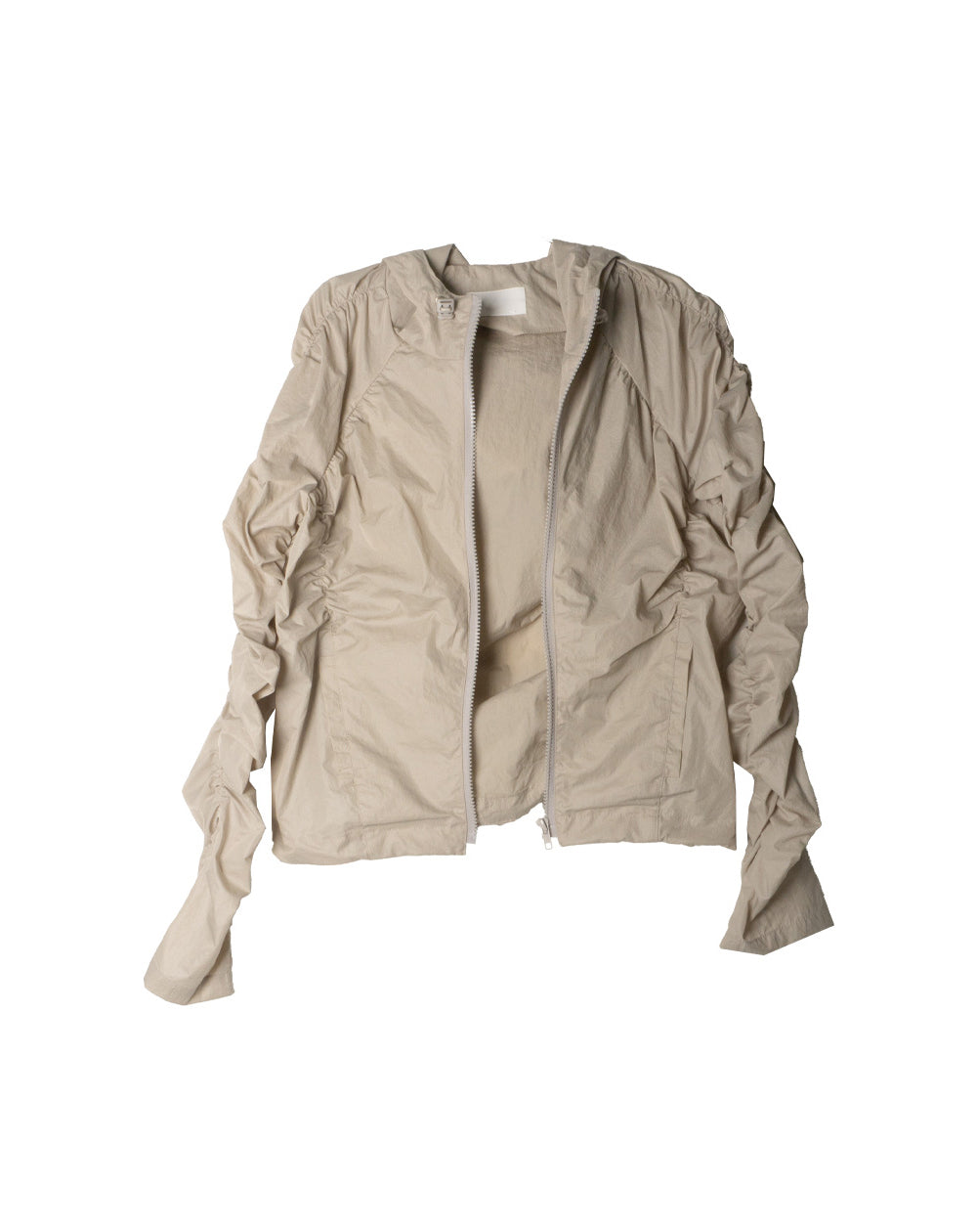 【WOOHWA】SHIRRING HIGHNECK WINDBREAKER WOOHWA (ウーファ) - シャーリングハイネックウインドブレーカー