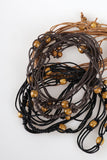 Hippie bead belt