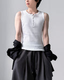 Bertin Henley-Neck Sleeveless