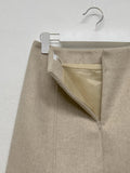 Hair Wool Mini Skirt