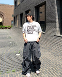 Pigment Nylon Cargo Banding Pants