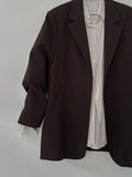 Elin Curved Loose-Fit Jacket