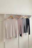 Dove ribbed long sleeve