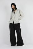 Nylon anorak shirt