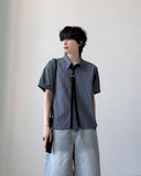 Offer Striped Crop Shirt