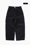 Crown corduroy wide cargo pants