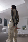 cotton work cargo pants