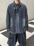 Gradation Washed Denim Shirt