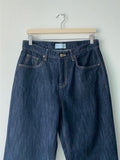 Straight Slop Raw Denim