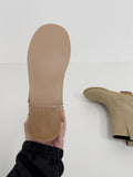 Matte Western Round Boots