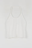Holter ribbed sleeveless