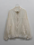 Millet See-Through Overfit Windbreaker