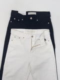 202 Slit Cotton Capri Pants