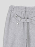 Cinch back strap sweatpants
