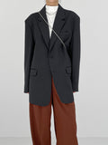Milano Overs Fit Single Blazer Jacket