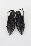 Twist Leather Mule