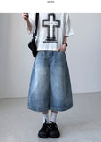 Gran Curved Bermuda Denim