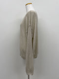 Enne Alpaca V-Neck Loose-Fit Cardigan