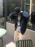 Dewey Check Crop Hood Windbreaker