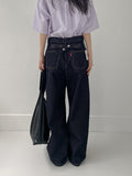 [unisex/non-fade] Selvedge Wide Denim PT