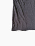 Slub Layered Crop Tee