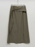 Scarf Strap Long Skirt