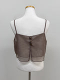 Organza Popo Layered Bustier
