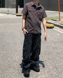 Two Pocket Work Half Shirt