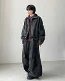 Hermes Belt Wide Denim