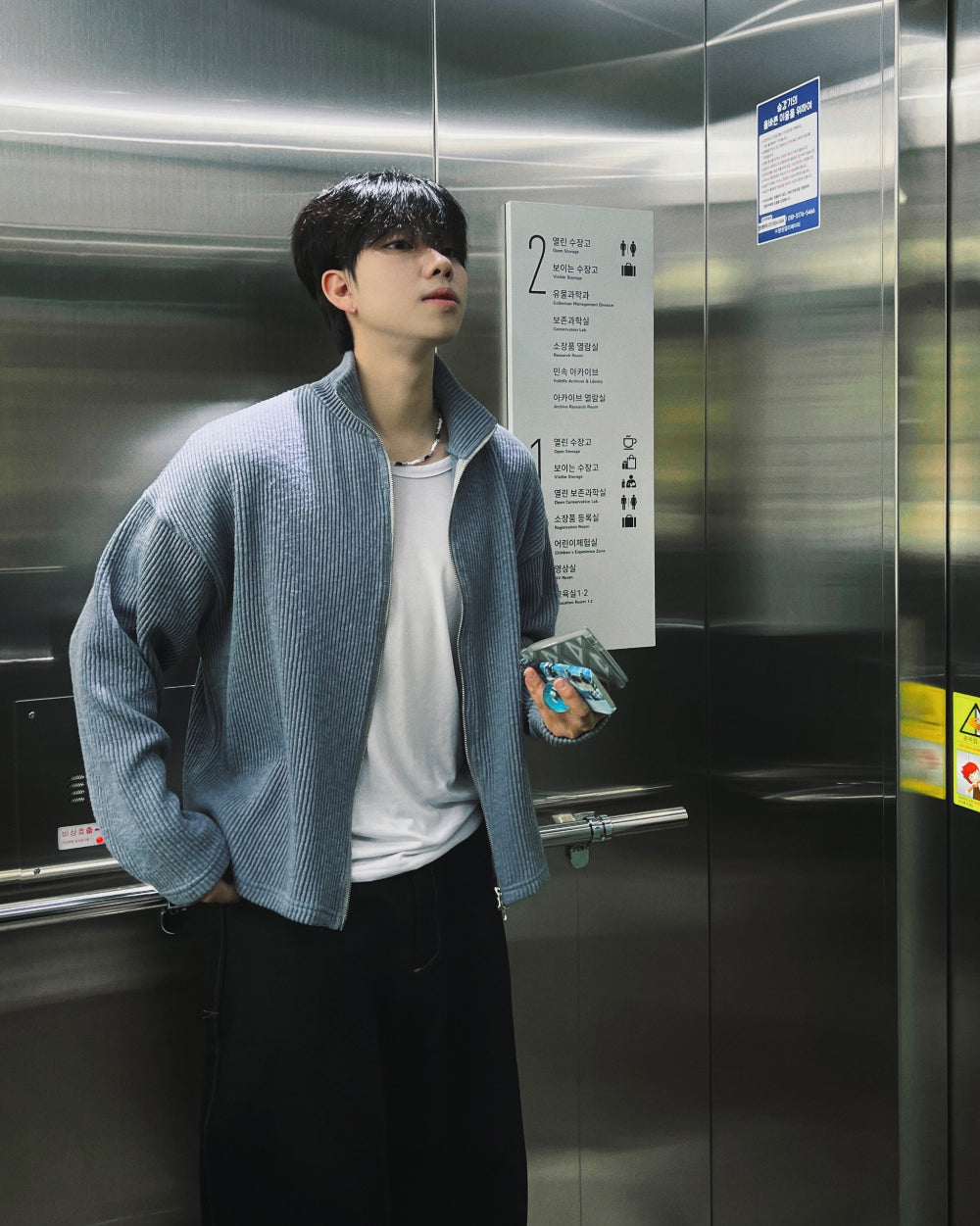 【DISCERNMENT】Telpa Denim Baggy Pants DISCERNMENT (ディーサーメント) - テルパデニムバギーパンツ