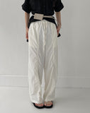 Kooh Pintuck Banding Nylon Pants