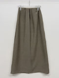 [SET] Flannel Halterneck Skirt Two-Piece