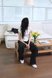 two-way strap cargo pants