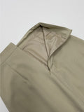 Doe Pleated Long Skirt