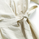 Brady Seersucker Wrap One Piece