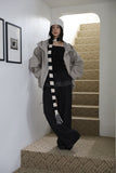 Peulinjeu Boucle Knit Thin Muffler
