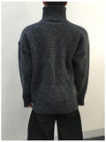 Meno High Neck Polar Knit Cardigan